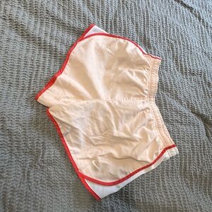 Nike - light pink Athletic Shorts with Trim - girls size large